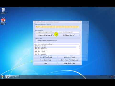 Beep Every Minute, Second Or Hour Software