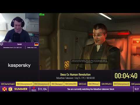 Deus Ex Human Revolution [Any%] by Heinki - #ESASummer21