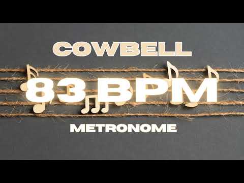 83 BPM - Cowbell Metronome
