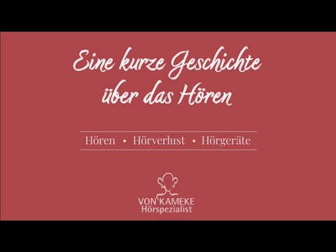 Eine kurze Geschichte über das Hören