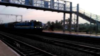 preview picture of video 'Duggirala Railway station (My friend Sasi's funny action on the platform)'