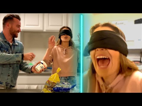 They Scared Me While I Was Cooking Blindfolded! Video