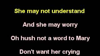 024 HUSH NOT A WORD TO MARY