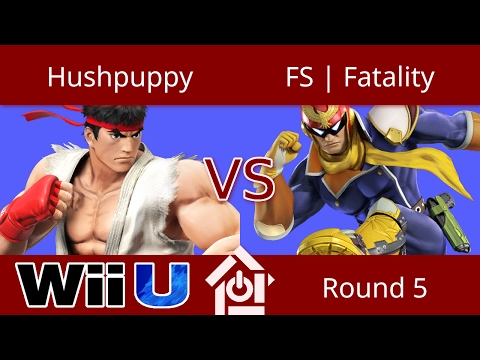 Gwinnett Brawl 2/11/2017 - Hushpuppy (Ryu) vs FS | Fatality (Captain Falcon) - Smash 4 Round 5