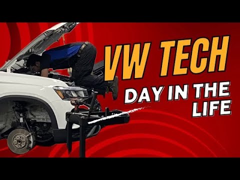 A Day in the Life of a Volkswagen Technician in 2024