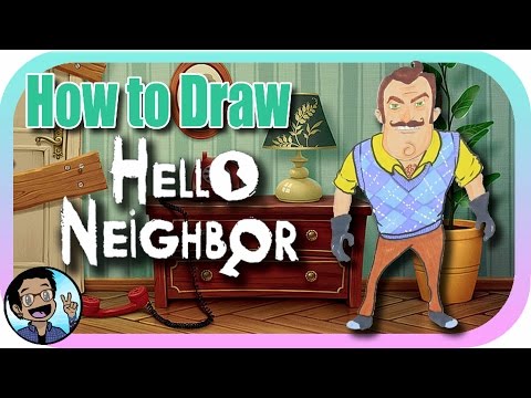 🎨 How to Draw Hello Neighbor