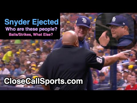 E192 - Adrian Johnson Ejects Rays Pitching Coach Kyle Snyder During Mound Visit Early in Tampa Loss