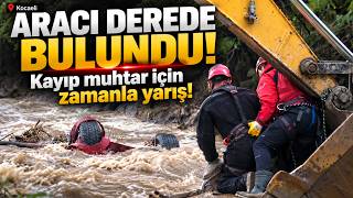 Dere Yatağında Ters Dönmüş Halde Bulundu! Muhtar Kayıp