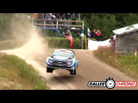 WRC Neste Rally Finland 2019 Day 2 - Big Jump & Mistakes - RallyeChrono