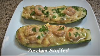 Zucchini Stuffed with  Shrimps/ Cukinia Nadziewana Ep#132
