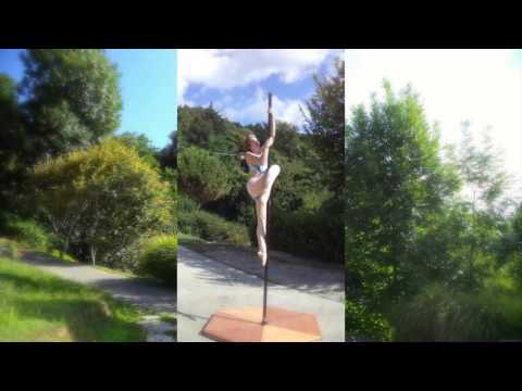 Pole dance outdoor training