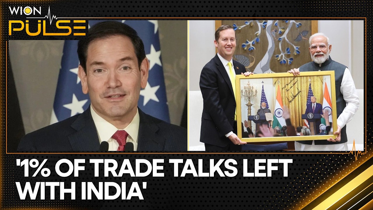 India-U.S. Trade Deal Only 'Weeks & Months' Away: Sergio Gor | WION Pulse