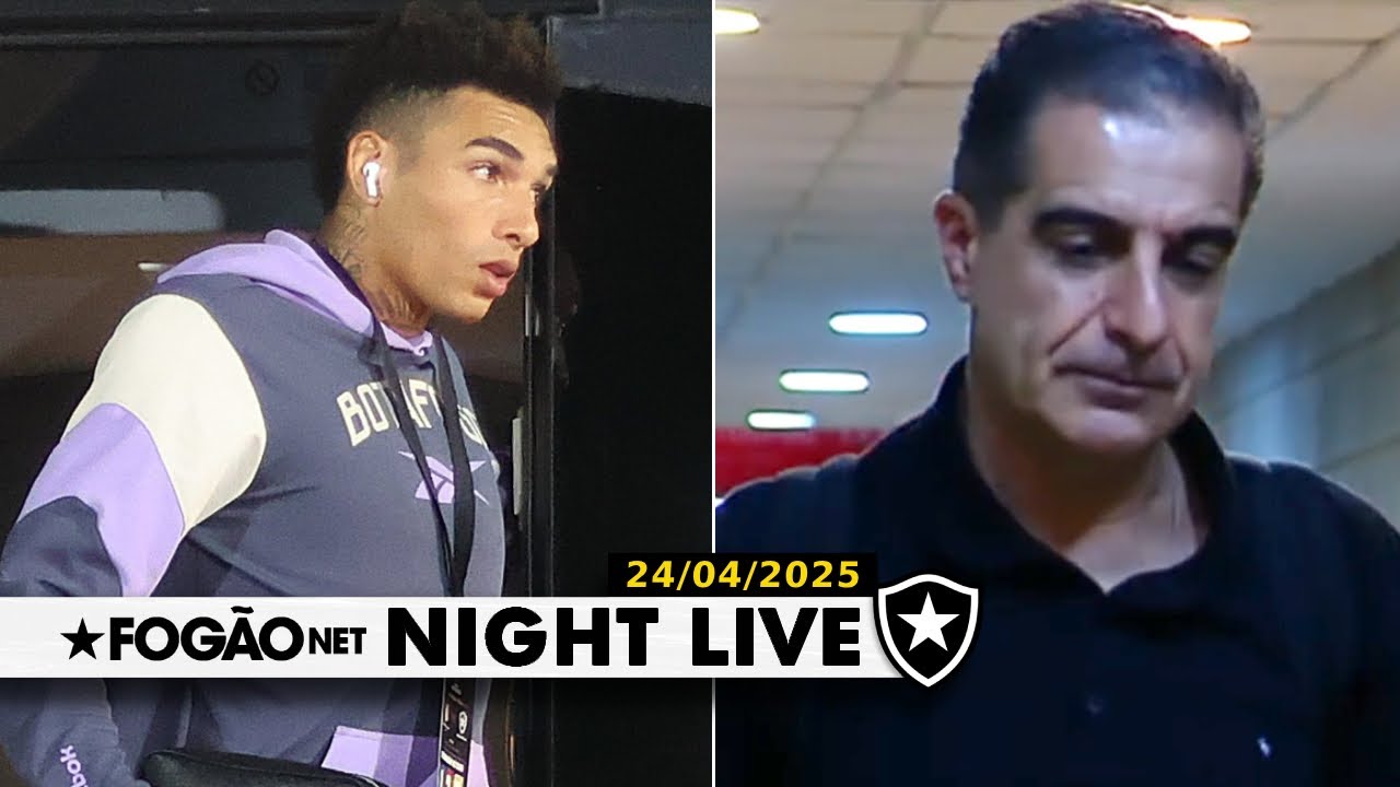 NIGHT LIVE | Igor Jesus na Europa em julho? O dia seguinte à derrota do Botafogo para o Estudiantes