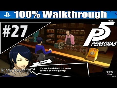 Persona 5-100%-English Walkthrough P.27-Keep Sayuri-Sun/Yoshida 4, Igor/Fool 5