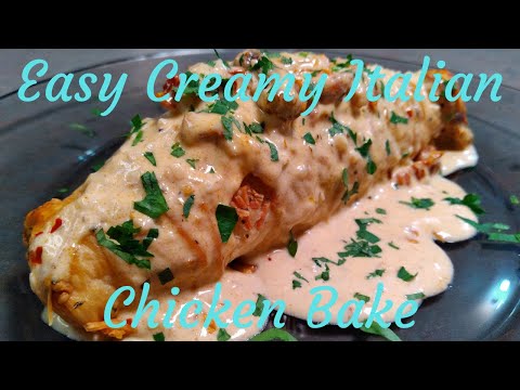 Easy Creamy Italian Bake