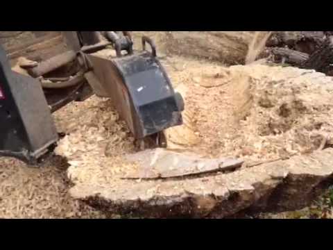 Charlie hollowing burl for chair 1