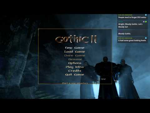 Let’s Stream Gothic 2 (blind) part 3 – Exploring the City