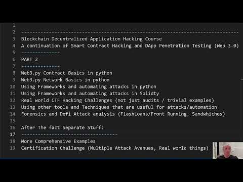 Web3 Hacking in Python - 0x00 Course Overview
