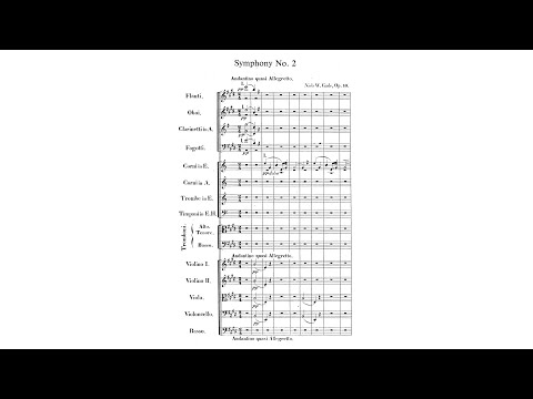 Niels Gade – Symphony No.2, in E major