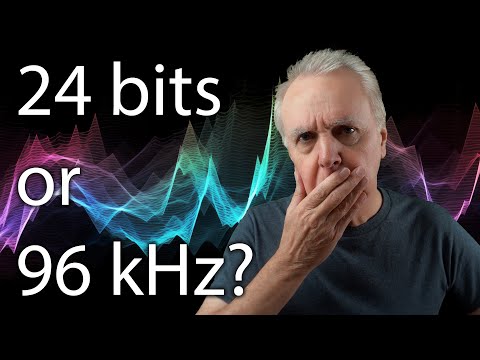 24 bits or 96 kHz? Which makes most difference?