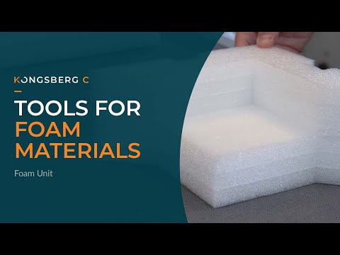 Tooling for Kongsberg C: cutting Foam with the Foam Unit thumbnail
