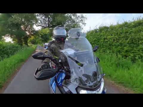 A little ride round the lanes of Cheshire on the Tiger 1200