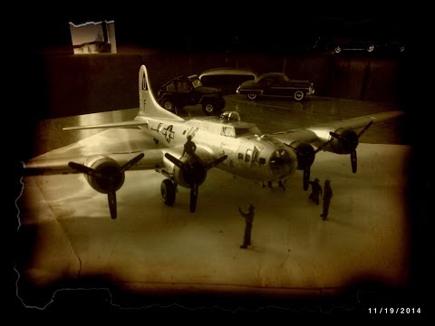 B-17G Flying Fortress Revell Model 1:48 scale build