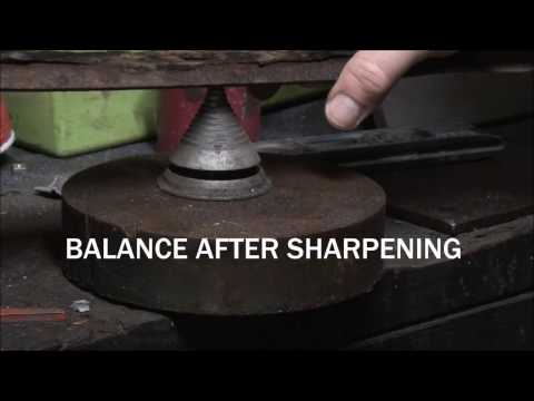 HOW TO BALANCE a Lawnmower BLADE after Sharpening. BALANCING a LAWN mower BLADE
