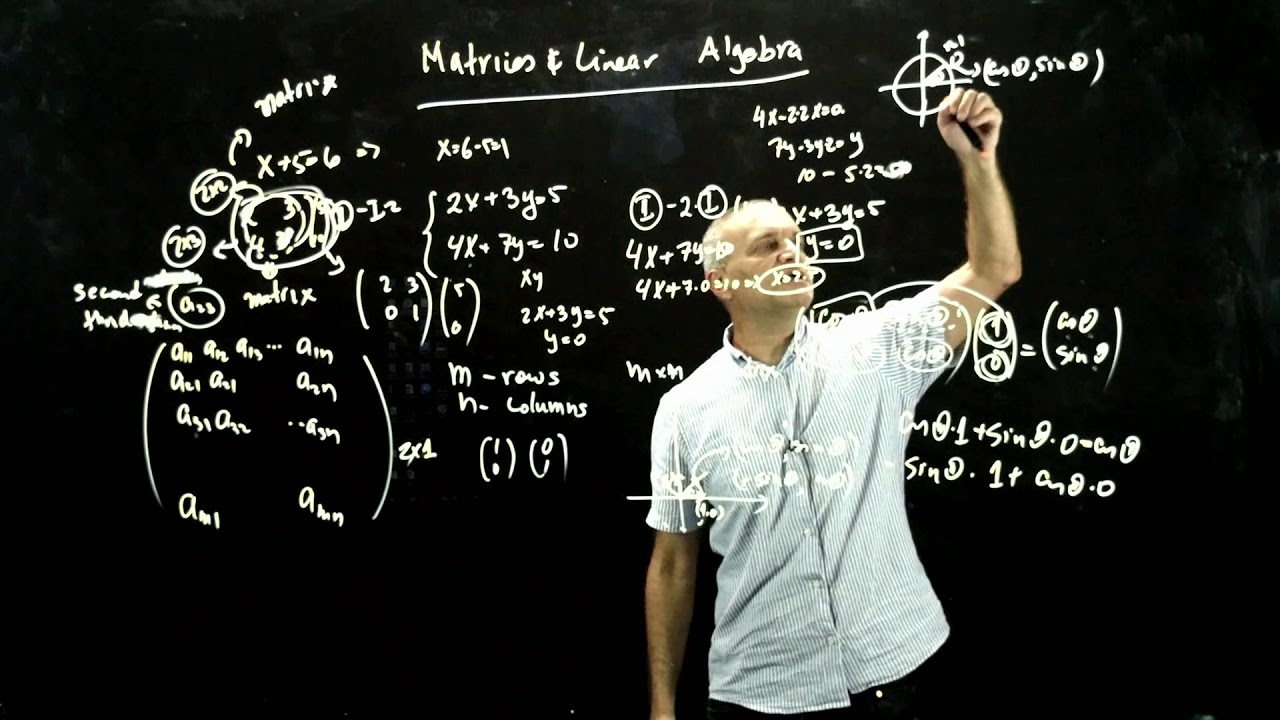 Linear Algebra - review of matrices