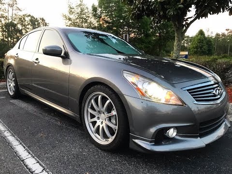 Infiniti G37 - Swift Lowering Springs Review