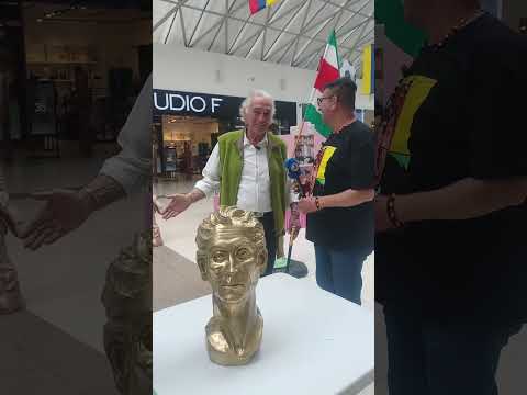 Maestro Eduardo Malagón Bravo Exposicion Boyaca Grande en Unicentro 