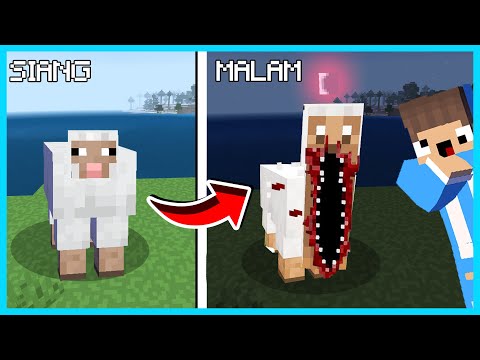 MIPAN & ZUZUZU KETAKUTAN SEMUA HEWAN DAN MOB BERUBAH JADI MENGERIKAN DI MINECRAFT! SEREM BANGET