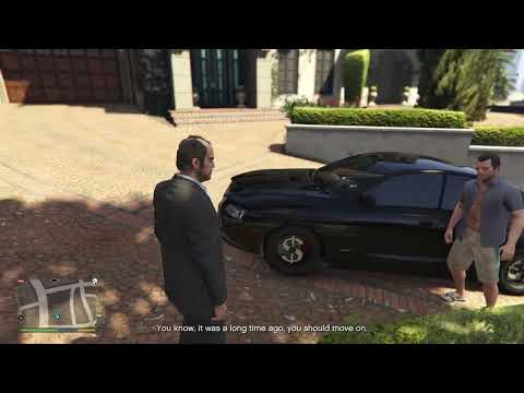 Michael and Trevor  meet after bury the hatchet