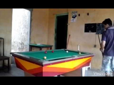 Colocando todas as bolas sem errar nenhuma.