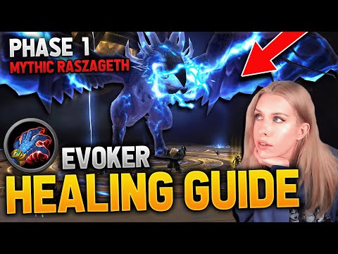 Healing Guide for Mythic Raszageth Phase 1 Vault of Incarnates Preservation Evoker