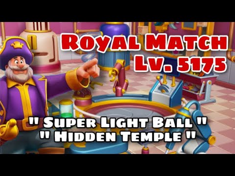 Royal Match Gameplay Level 5175 | Super Hard Level Area 70 King’s Nightmare Factory Super Light Ball