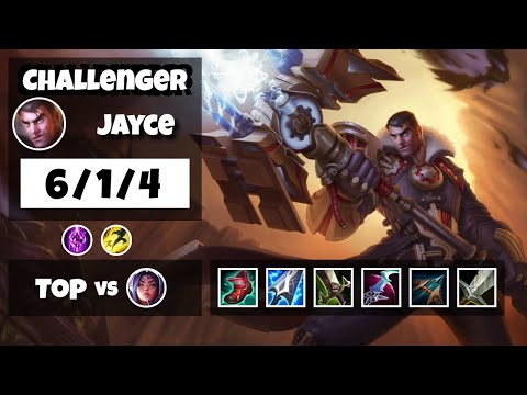 Jayce vs Irelia NA Challenger TOP (6/1/4) - v11.18