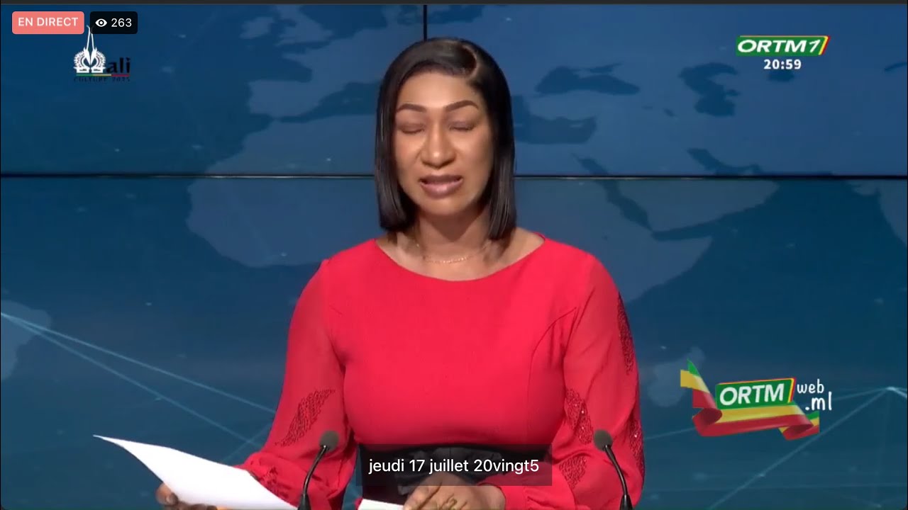ORTM: Journal TV du 17 juillet 2025