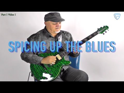 BEST BLUES GUITAR COURSE EVER. Spicing Up The Blues Course by Guitar Legend Frank Gambale