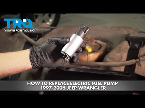How to Replace Electric Fuel Pump 1997-2006 Jeep Wrangler