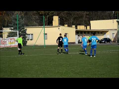 (10.11.2018) II LDJM: Kuźnia Jawor - Górnik Polkowice 2:4 - gol Marcina Tymofiejczyka