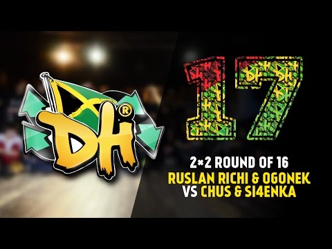 DHI RUSSIA 2017 - 2VS2 PRO - 1/16 - RUSLAN RICHI & OGONEK VS CHUS & SI4ENKA