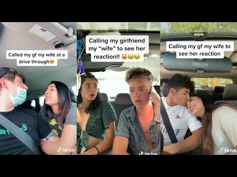 Calling my Girlfriend my "Wife" to see her reaction  [ Cute Reation😍 ]