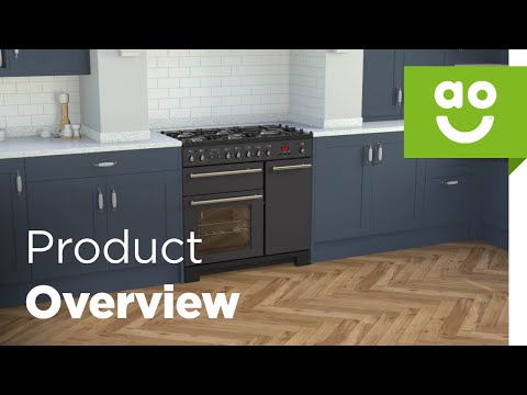 Rangemaster Range Cooker TOLP90DFFSL Product Overview | ao.com