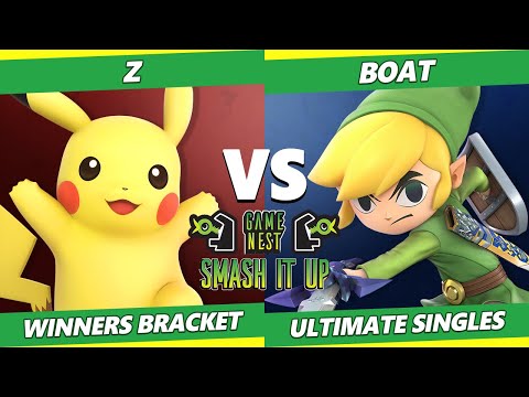 Smash It Up 21 - Z (Pikachu) Vs. Boat (Toon Link) - SSBU Ultimate Tournament