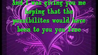 Can&#39;t Say I Never Loved You Lyrics Video