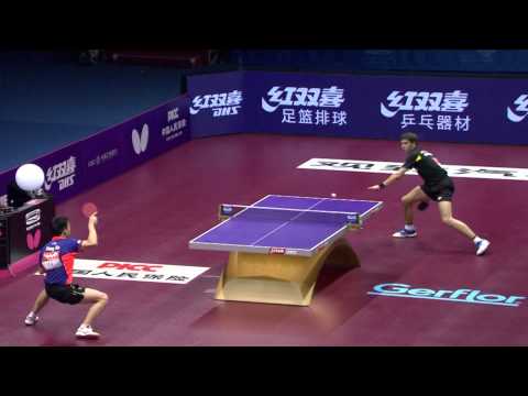 2015 WTTC MS-QF Patrick Franziska - Fang Bo (full match|short form in HD)