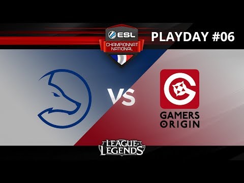 LoL - TEAM LDLC vs GAMERS ORIGIN - ESL Championnat National - Summer 2017