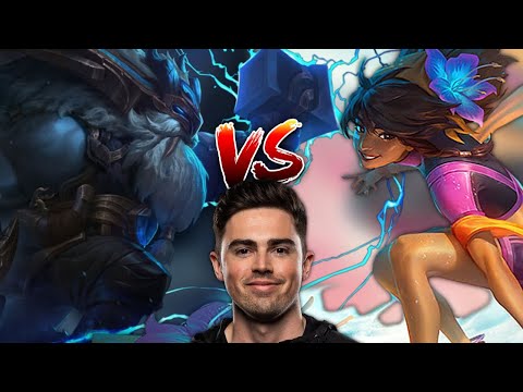 Midbeast Taliyah VS Ornn [FULL GAME]