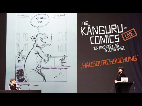 Hausdurchsuchung - Die Känguru-Comics Live